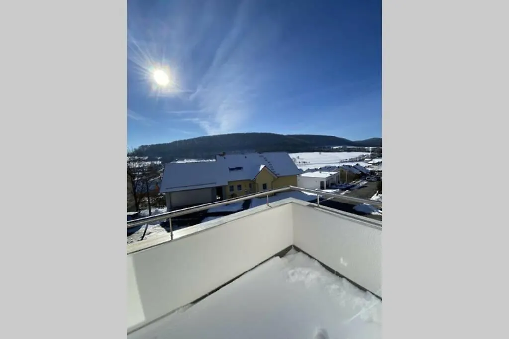 Fraenkische Rhoen Wohnung Mit Bergblick ツ バート・キッシンゲン ドイツ